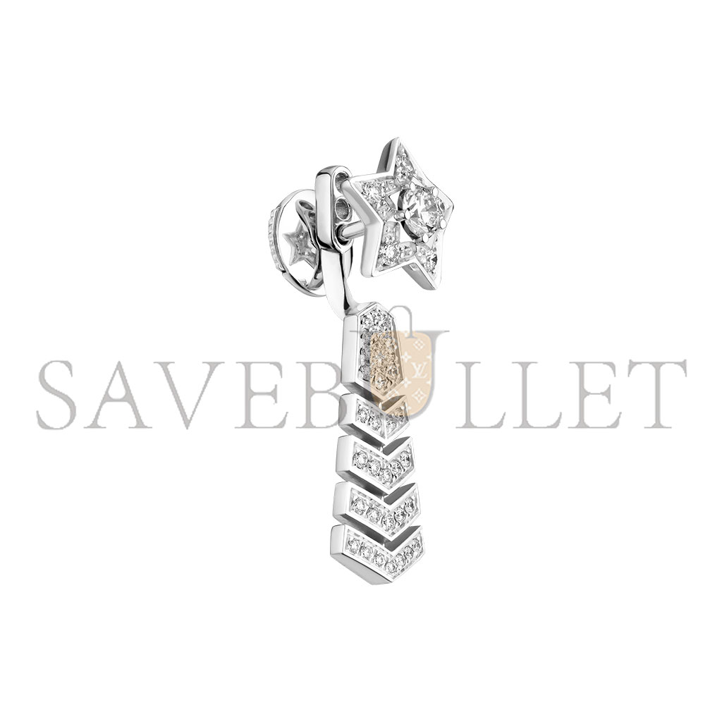 Ch*el comÈte chevron single earring j11380